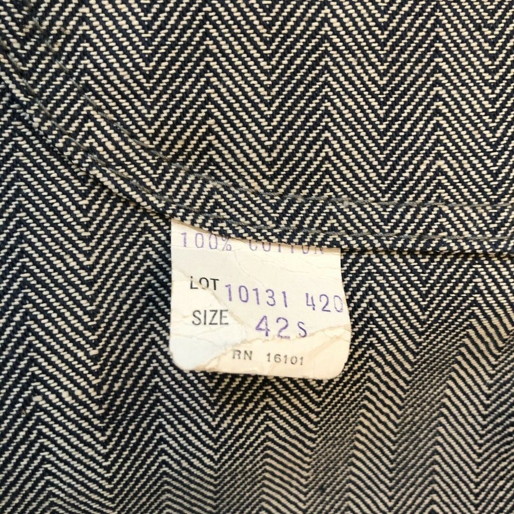 NWT Vintage Sears Roebucks USA Made Coveralls 42S - Picture 4 of 10